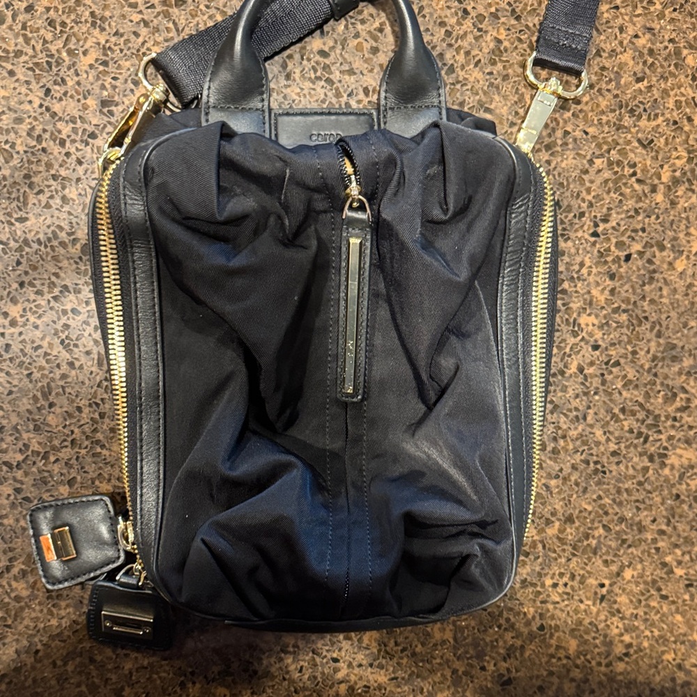 Chic Black and Gold Men's Briefcase